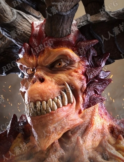 超级邪恶恶魔怪兽角色3D模型合集