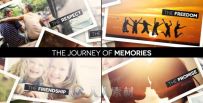 旅途记忆相册动画AE模板 Videohive The Journey of Memories 3101820