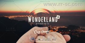 美好浪漫的爱情婚礼周年回忆录视频包装AE模板Videohive Wonderland | Love Story ...