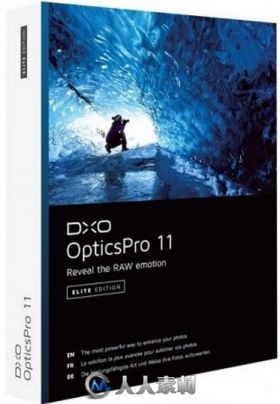 DxO Optics Pro数码照片后期处理软件V11.3.0版 DXO OPTICS PRO 11.3.0 BUILD 11759...