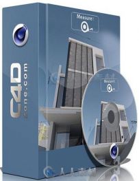 C4DZone MeasureIt建筑间距参数设置C4D插件V1.0版 C4DZone MeasureIt 1.0 for Cine...