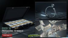 《娱乐游戏3D模型合辑》Video Copilot Money & Casino Pack