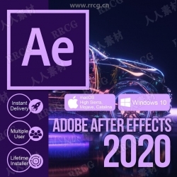 After Effects CC 2020影视特效软件V17.1.3.40版