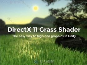 直观简单的草色渲染器DirectX11着色器Unity素材资源