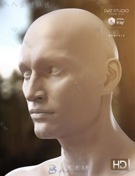 完整高清详细的男性身体3D模型合辑