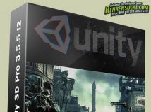 《游戏开发工具软件Unity3d 3.5.5破解版》Unity 3D Pro 3.5.5 f2 x86