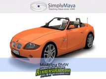 《Maya宝马汽车建模教程》Simplymaya Modeling BMW