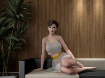 37个性感人妻3D模型合辑