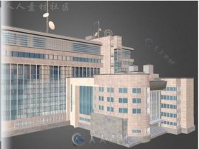 创意办公楼城市环境Unity3D资源素材