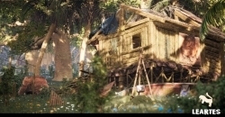 热带岛屿遗弃小屋环境场景Unreal Engine游戏素材资源