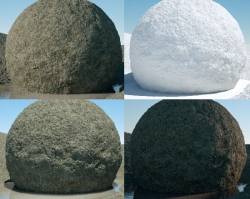 砂包，土包，岩石，砾石充填置换贴图上集
