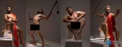 370张史诗级男性艺术姿势造型高清参考图合集