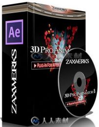 Zaxwerks ProAnimator三维字幕标题动画AE插件V8.0.2版 Zaxwerks ProAnimator AE v8...