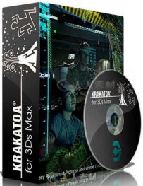 Krakatoa粒子渲染器3dsmax插件V2.4.3.59385版 Thinkbox KrakatoaMX 2.4.3.59385 Fo...
