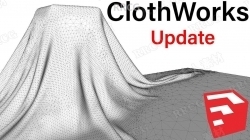 ClothWorks布料模拟SketchUp插件V1.7.4c版