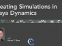 《Maya动力学模拟视频教程》Lynda.com Creating Simulations in Maya Dynamics