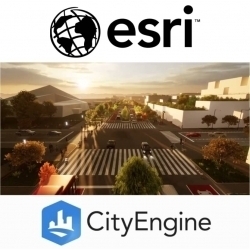 ESRI CityEngine城市三维可视化软件V2022.1.8535版