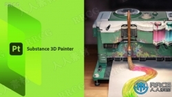 Substance 3D Painter三维纹理材质绘画软件V8.2.0.1987版