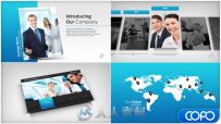 科技企业宣传动画AE模板 Videohive Simple Company Presentation 7951743