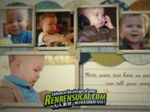 《男婴​​剪贴簿 AE包装模板》Revostock  Baby Boy Scrapbook 152090