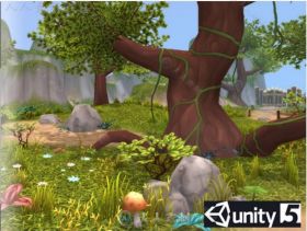 美丽森林幻想环境Unity3D资源素材