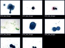 Digital Juice Compositors Toolkit Visual FX Library 2之三【DJ Ink_Drops墨水滴...