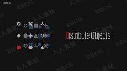 Distribute Objects addon阵列排列Blender插件V1.00版