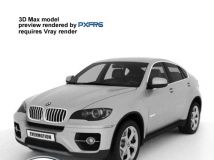 宝马X6 3D模型 3D model - BMW X6