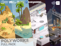 PolyWorks: Full Pack 3.0 - 低多边形卡通资源包