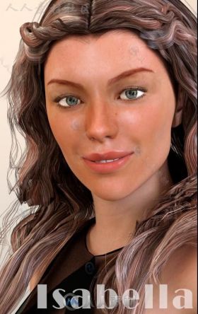 美丽自然的面部皮肤3D模型合辑