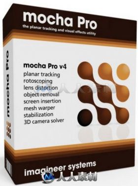 Mocha二维跟踪软件V5.1.0版 IMAGINEER SYSTEMS MOCHA PRO OFX PLUGIN V5.1.0 WIN MAC