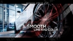 汽车摩托沙龙俱乐部超酷特写车细节产品宣传展示动画AE模板