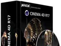 Maxon Cinema 4D R17三维设计软件R17正式版 Maxon Cinema 4D R17 HYBRID ISO Win M...