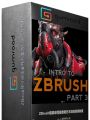 ZBrush超精细怪兽雕刻艺术训练视频教程 Gumroad Intro To ZBrush Part 3 by Michae...