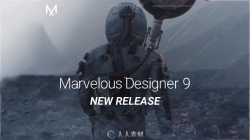 Marvelous Designer 9三维服装设计软件V5.1.431.28667版