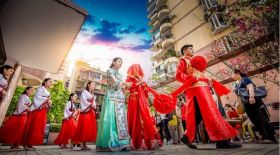 汉式婚礼 中式婚礼--重庆2016年最新震撼汉婚大典