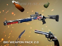 狙击枪手枪猎枪武器道具3D模型Unity游戏素材资源