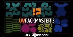 UVPackmaster Pro高效UV贴图Blender插件V3.1.6版
