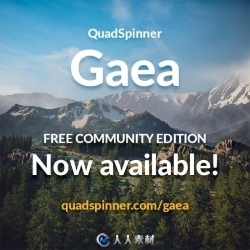 QuadSpinner Gaea地形景观三维设计软件V1.3.0.2版
