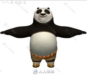 《功夫熊猫》全套人物3D模型