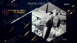 航天航空空军战斗场景切换展示动画AE模板