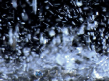 水花飘溅LED背景视频素材