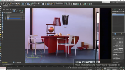 Chaos Group公司发布了V-Ray Next for 3ds Max Update 1改进了交互式性能