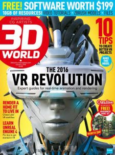 3D世界艺术杂志2016年1月刊 3D World January 2016
