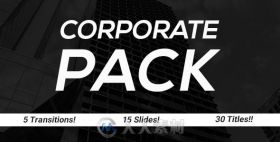 50款企业商务标题动画幻灯片AE模板Videohive 50 Corporate Pack! - Full Video Pa...