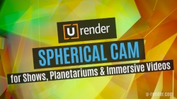 Uppercut公司发布了U-Render 2019.06 for Cinema 4D 支持360°球形渲染