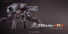 ZBrush数字雕刻和绘画软件V4R8版 Pixologic ZBrush 4R8 Win