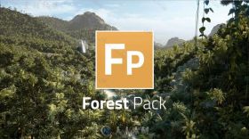 iToo ForestPack森林草丛植物生成3dsmax插件V5.2版 ITOO FORESTPACK 5.2 WIN