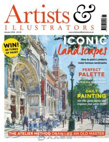 插画艺术家杂志2016年1月刊 Artists & Illustrators January 2016