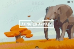 低聚动画3D动物角色Unity游戏素材资源